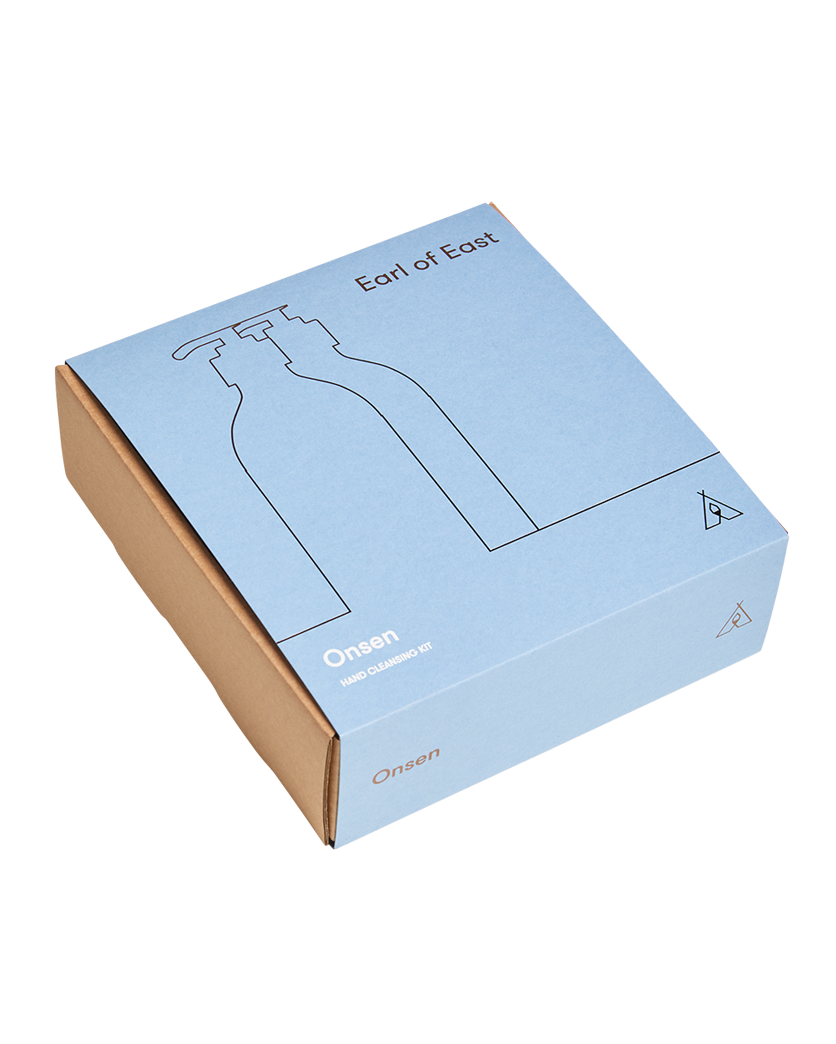 Onsen Hand Cleansing Kit by Earl of East, gift box