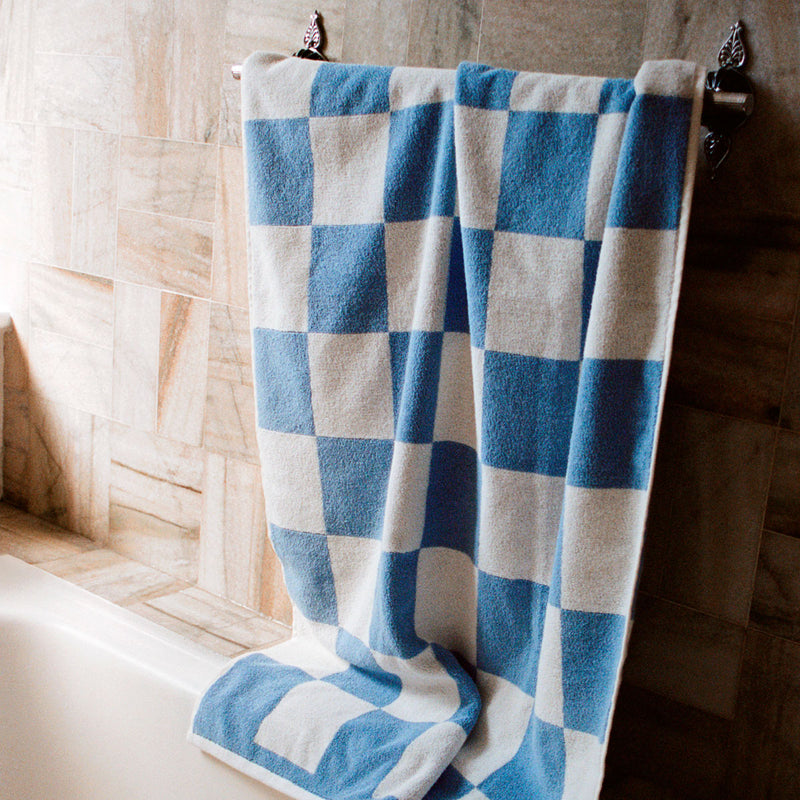 HAY | Cotton Bath Towel in Sky Blu