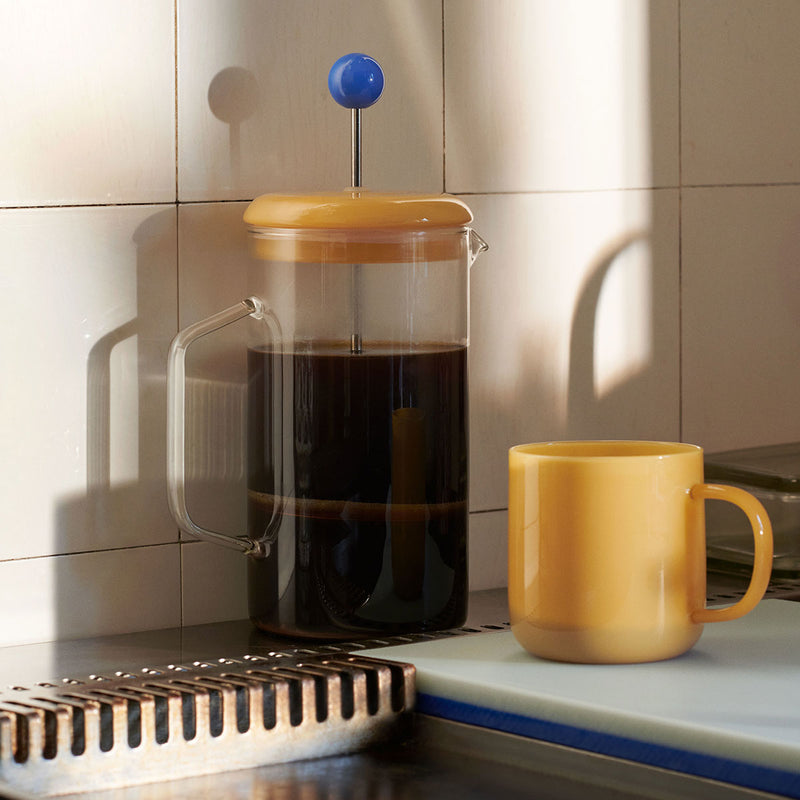 HAY | French Press Coffee Brewer in Clear - 1L