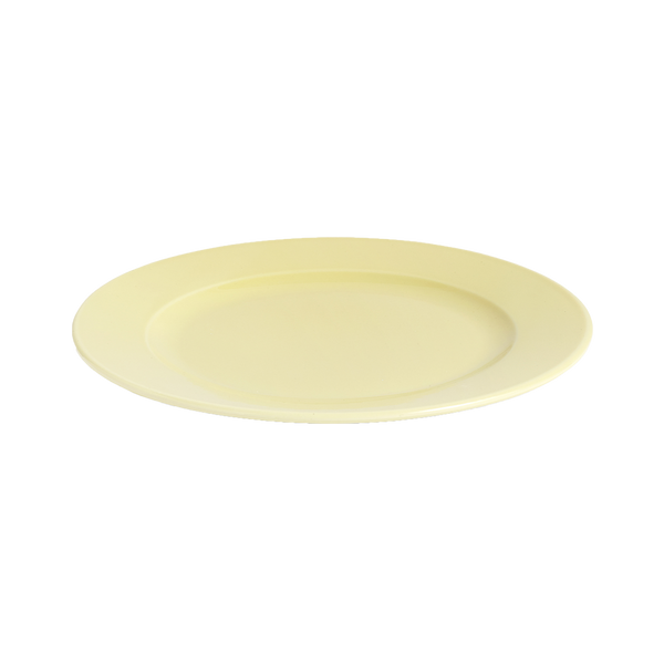 HAY | Rainbow Collection Medium Plate in Light Yellow