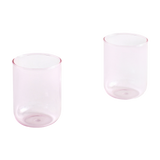 HAY | Set of 2 Tint Tumbler Glasses in Pink
