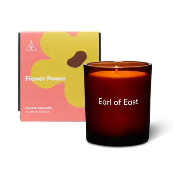 Earl of East | Flower Power - Soy Wax Candle - 260ml [9.1oz]
