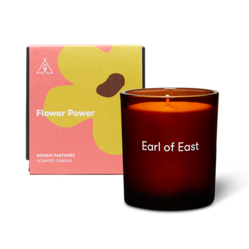 Earl of East | Flower Power - Soy Wax Candle - 260ml [9.1oz]