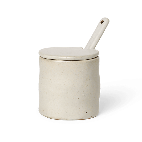 Ferm LIVING | Flow Jam Jar - Off White