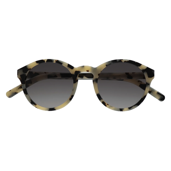 Monokel Eyewear Barstow Black White Havana Frame Grey