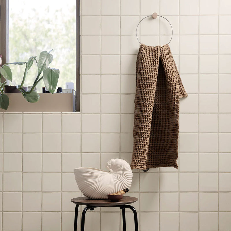 ferm LIVING | Organic Bath Towel - Tan