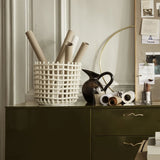 Ferm LIVING | Ceramic Basket - Large - Off White