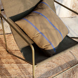 ferm LIVING | Grand Cushion - Olive/Blue