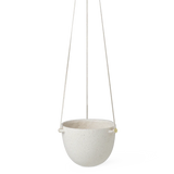 ferm LIVING | Speckle Hanging Pot - Off White - Large