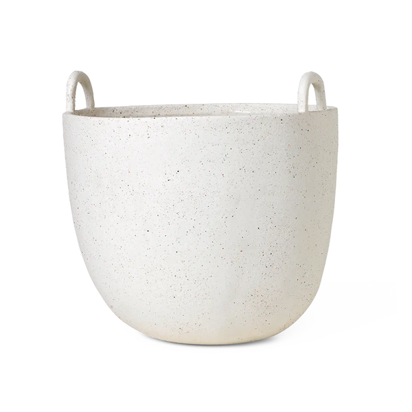 ferm LIVING | Speckle Pot - Off White - Large