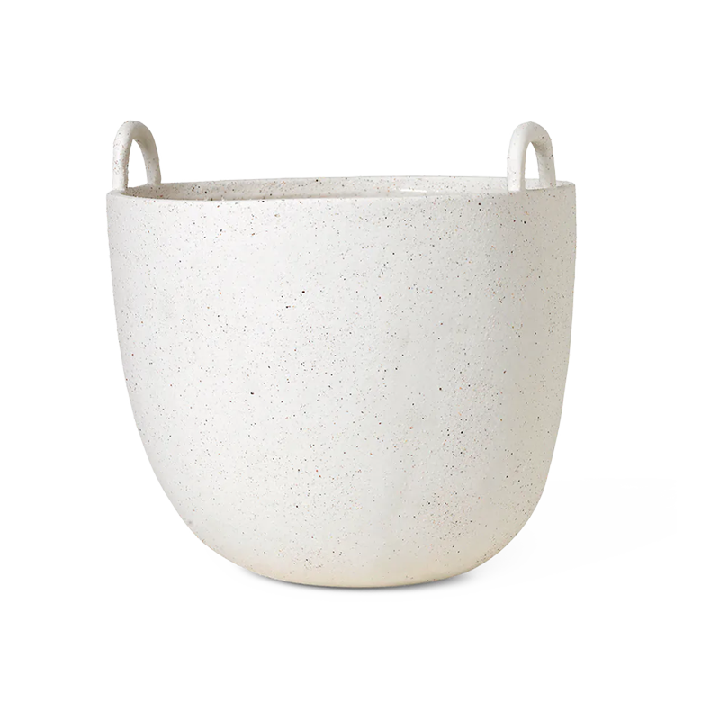 ferm LIVING | Speckle Pot - Off White - Large