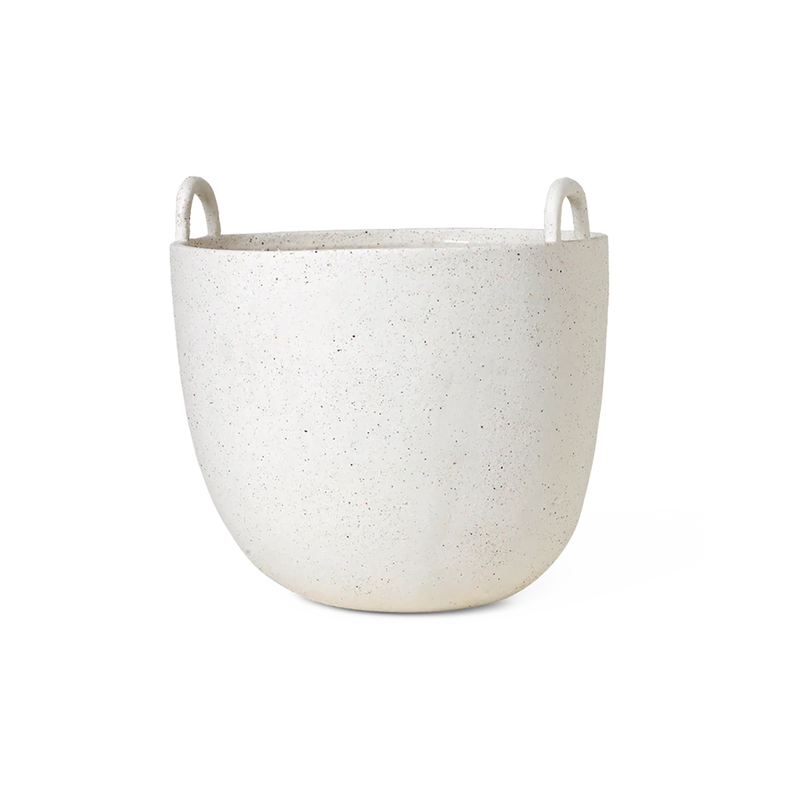 ferm LIVING | Speckle Pot - Off White - Small