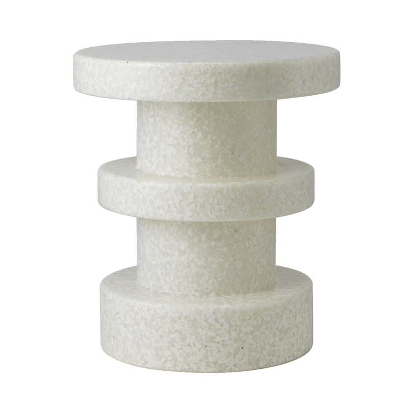 Bit Stool, Stack, White by Normann Copenhagen