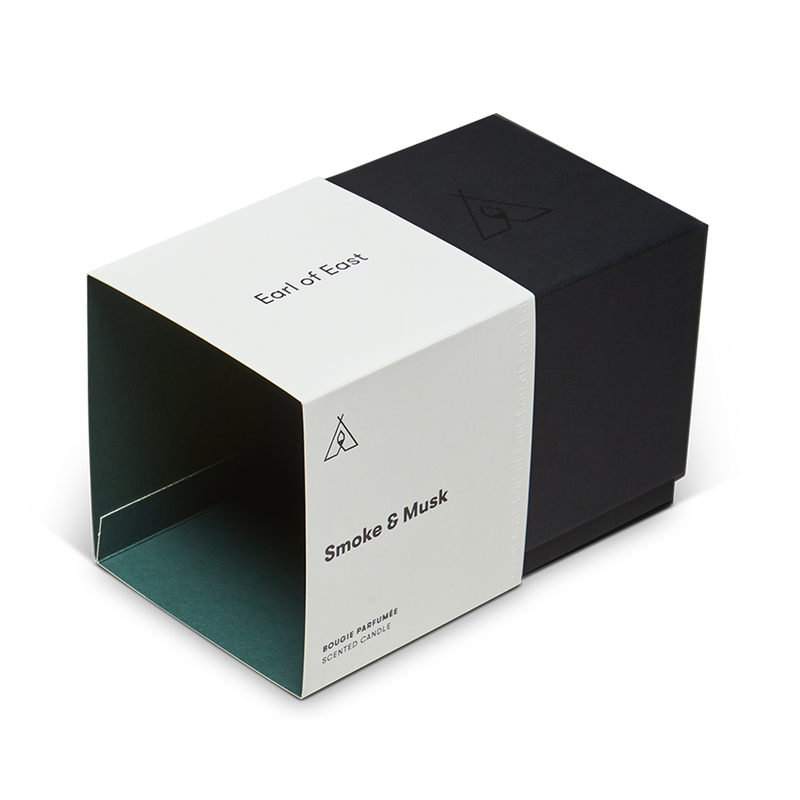 Earl of East | Smoke & Musk - Soy Wax Candle - 260ml [9.1oz]