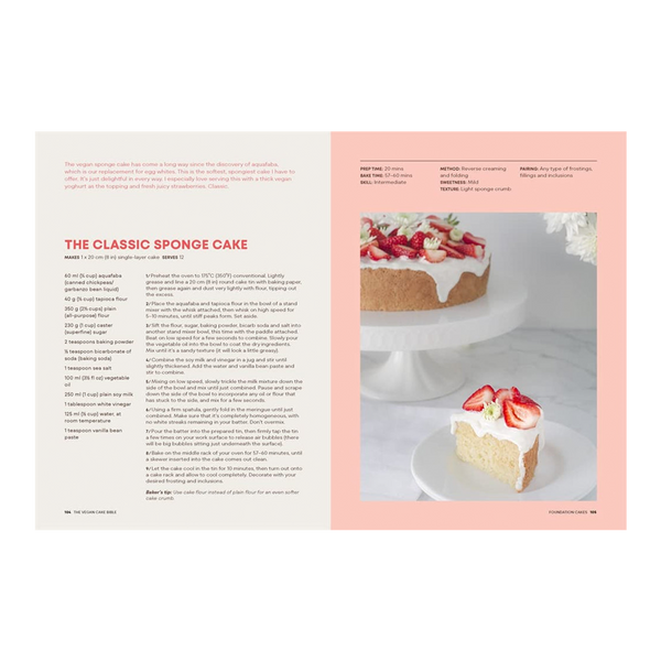 The Vegan Cake Bible - Sara Kidd