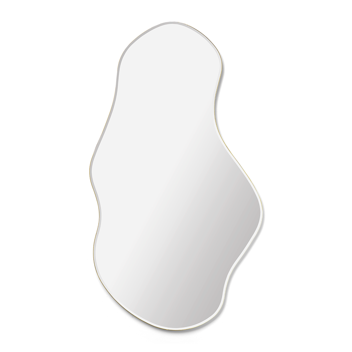 ferm LIVING | Pond Mirror - Large - Brass | Earl of East