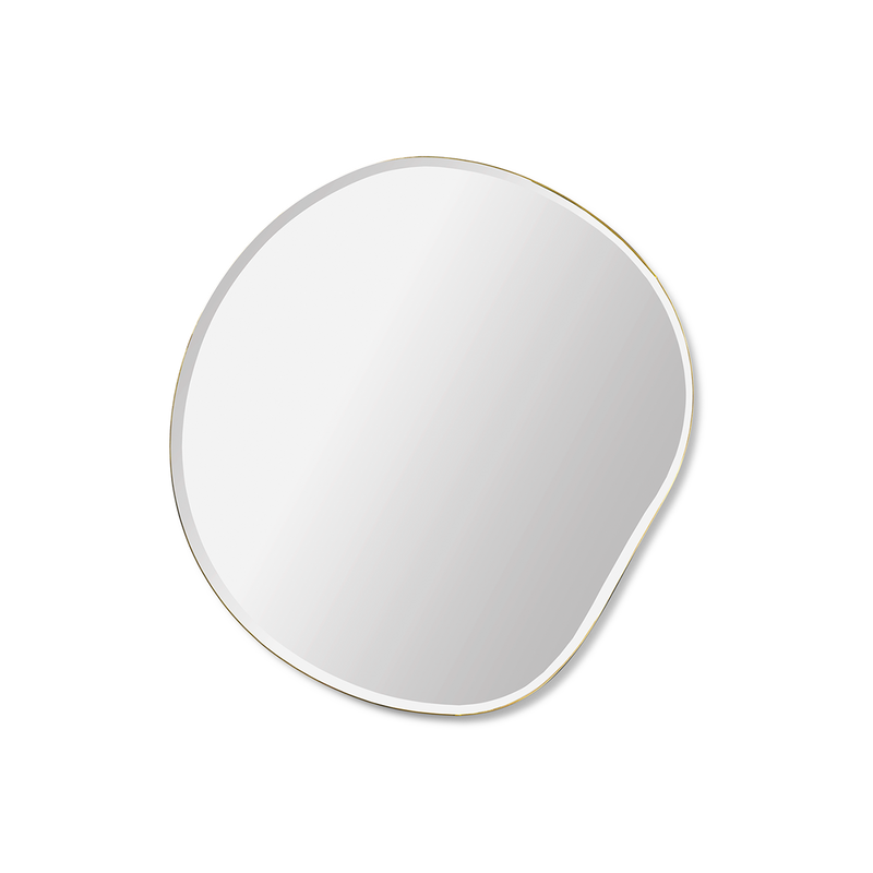 ferm LIVING | Pond Mirror - Small - Brass