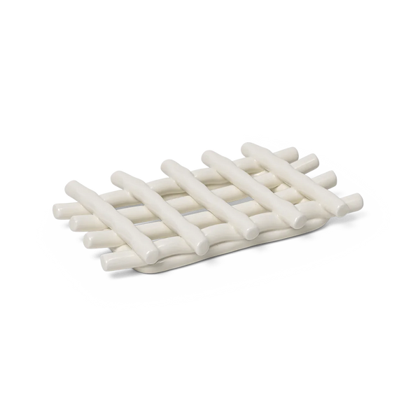 ferm LIVING | Ceramic Soap Tray - Off White