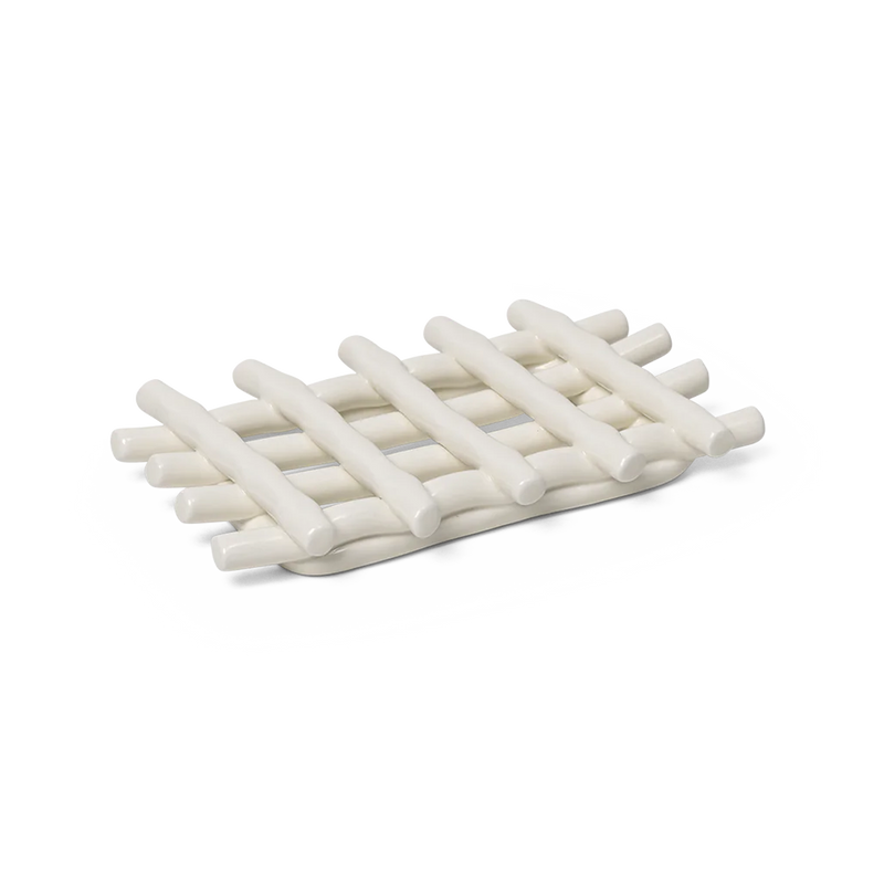ferm LIVING | Ceramic Soap Tray - Off White