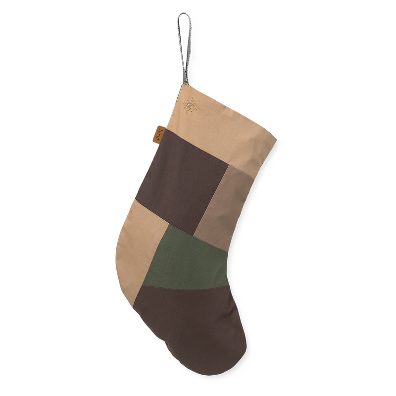 ferm LIVING | Patchwork Christmas Stocking