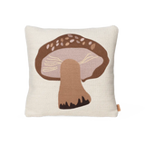 ferm LIVING | Forest Embroidered Cushion - Porcini