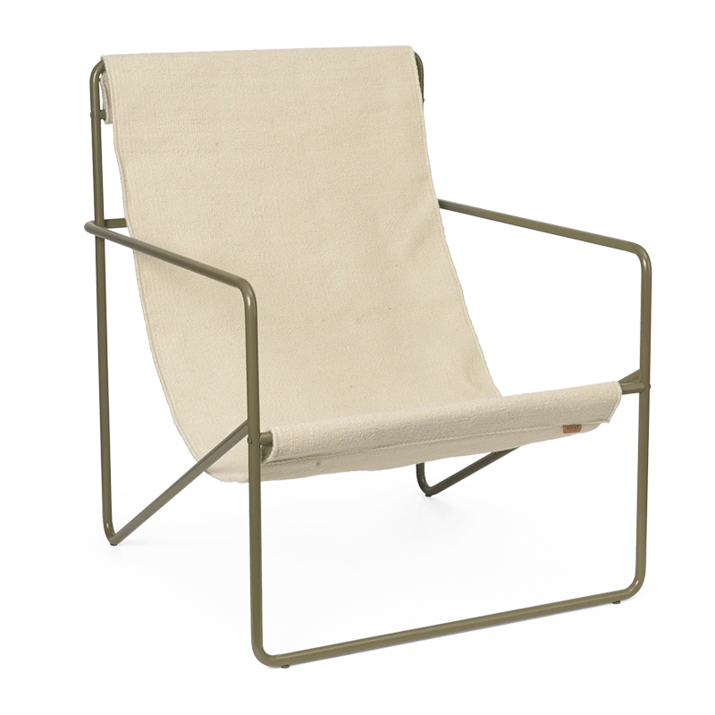 ferm LIVING | Desert Lounge Chair - Cloud Cover