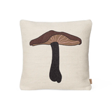 ferm LIVING | Forest Embroidered Cushion - Lactarius