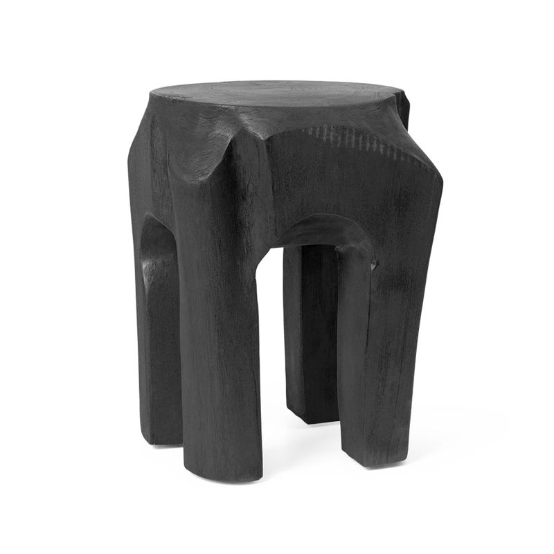 ferm LIVING | Root Stool - Black Stained