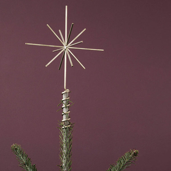 ferm LIVING | Brass Christmas Tree Top Star