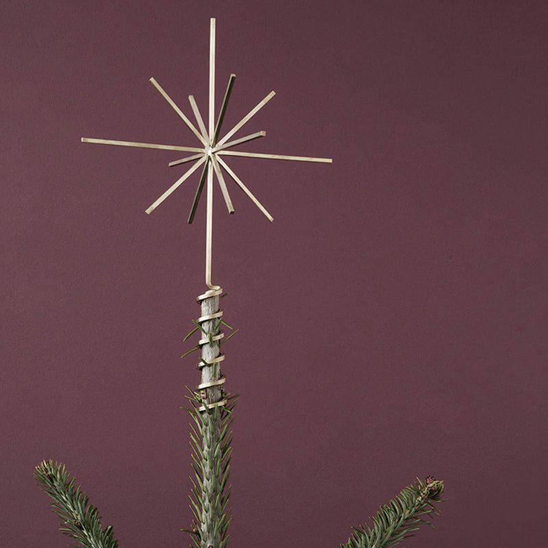ferm LIVING | Brass Christmas Tree Top Star