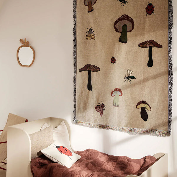 ferm LIVING | Forest Tapestry Blanket - Sand