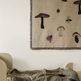 ferm LIVING | Forest Tapestry Blanket - Sand