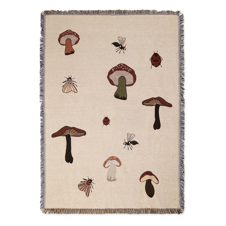 ferm LIVING | Forest Tapestry Blanket - Sand