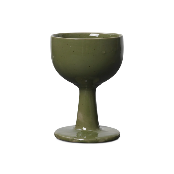 ferm LIVING | Floccula Wine Glass - Green
