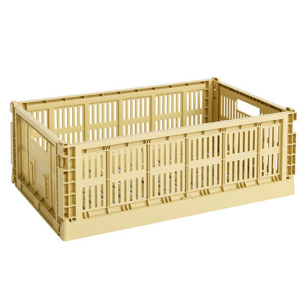 HAY | Colour Crate - Large - Golden Yellow
