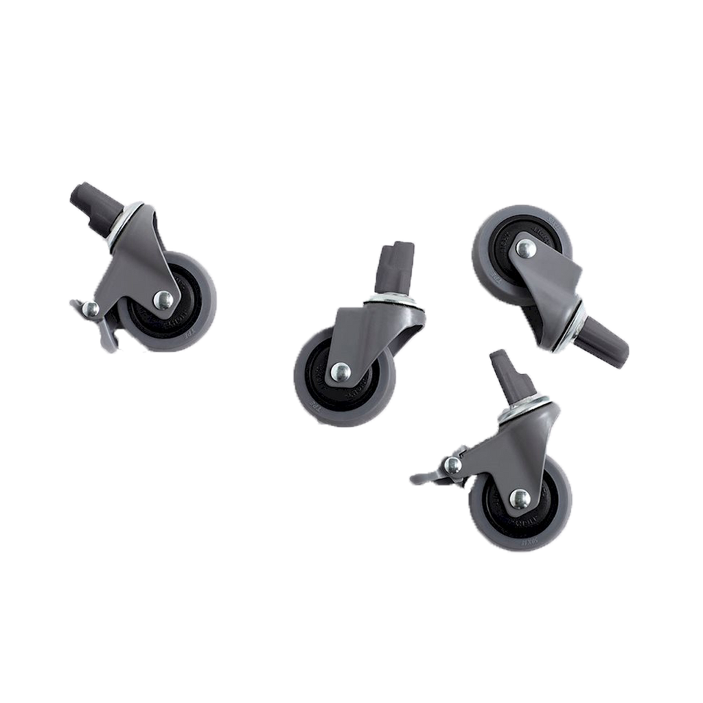 HAY Colour Crate Wheel Set of 4 Large Grey Earl of East