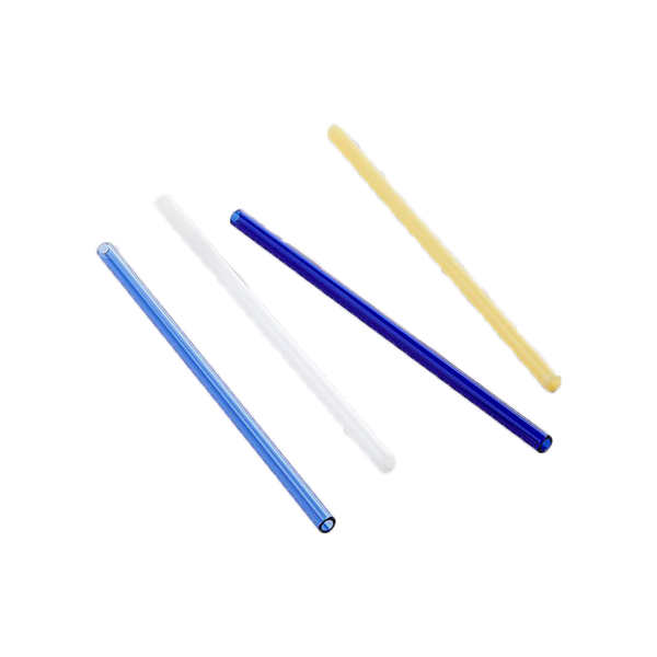 HAY | Sip Straight Straw - Set of 4 - Opaque Mix