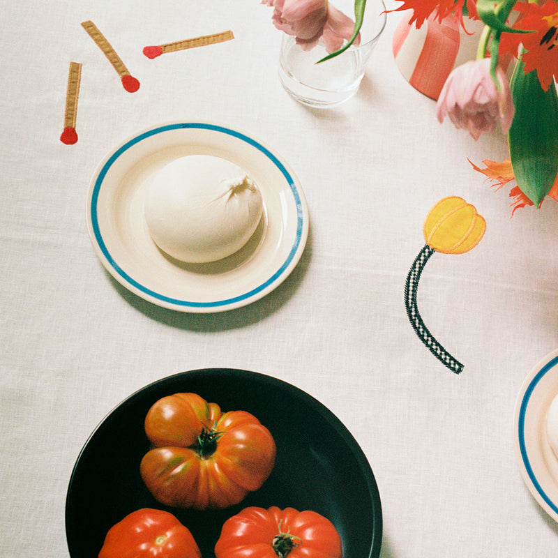 HAY | Sobremesa Plate 18,5 - Set of 2 - Blue