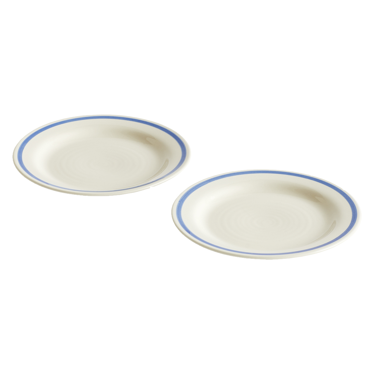 HAY set of two Sobremesa plates - White