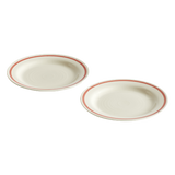 HAY | Sobremesa Plate 18,5 - Set of 2 - Red