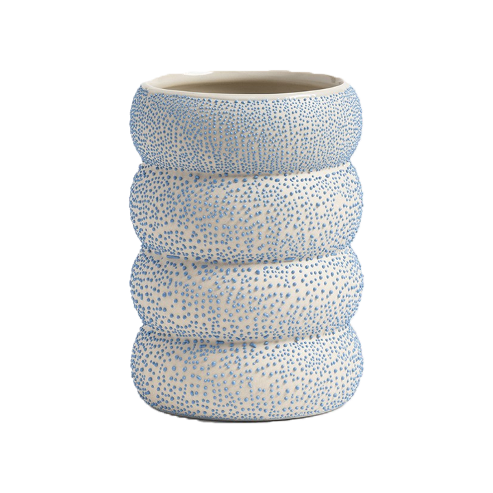 &Klevering | Flab Vase - Blue