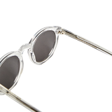 Monokel Eyewear | Barstow Crystal Frame - Grey Solid Lens