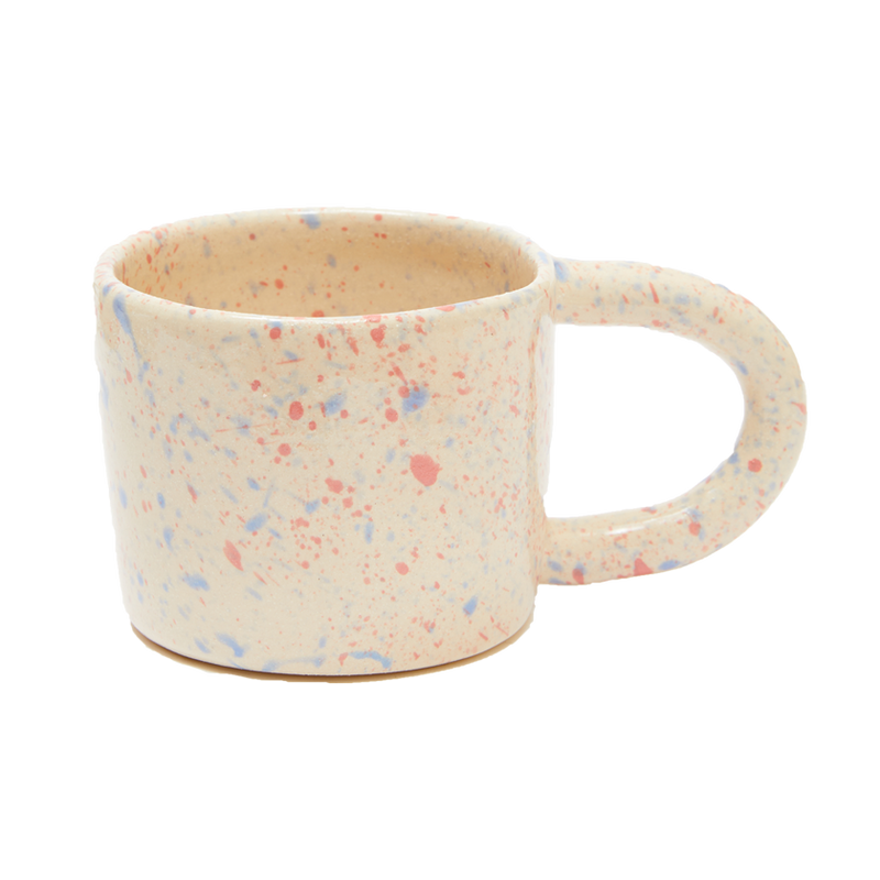 Shell Flower | Speckle Mug - Pink & Blue Mix