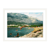 The Happiness Collective | 'Only The Good Dive Young' On Film - Framed Print