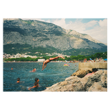 The Happiness Collective | 'Only The Good Dive Young' On Film - Framed Print