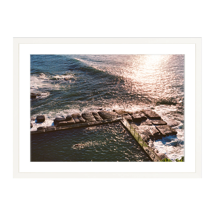 'Morning Glory' On Film, Framed Print by The Happiness Collective