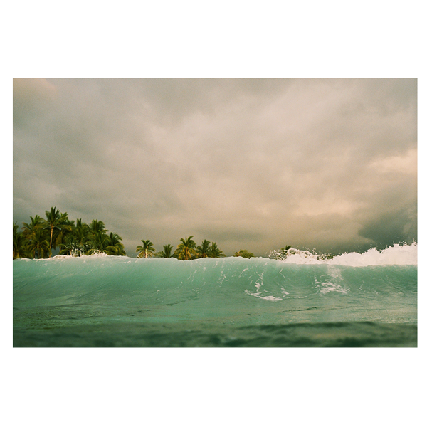 'Out The Back' On Film, Framed Print by The Happiness Collective