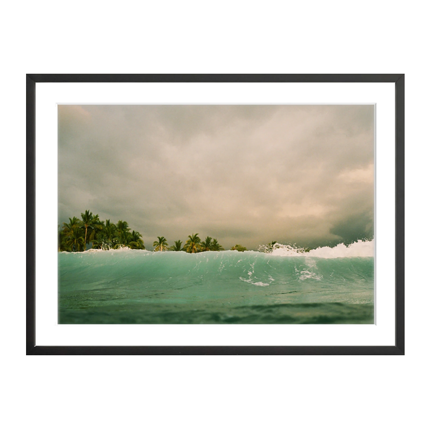 'Out The Back' On Film, Framed Print by The Happiness Collective