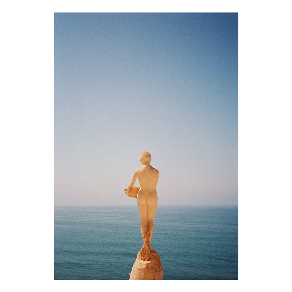 'Peachy' On Film, Framed Print by The Happiness Collective