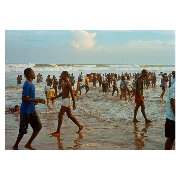'Pleasure Beach' On Film, Framed Print by The Happiness Collective